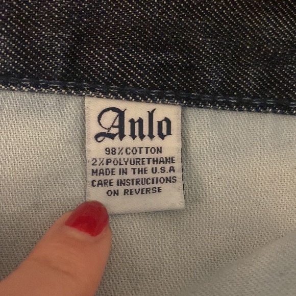 Anlo Women’s Blue Jeans Size 30 - Picture 6 of 9